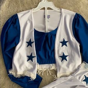 Dallas cowboys cheerleader outfit